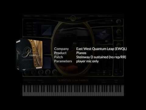 Piano Sample Libraries Comparison Demo (True Pianos, Native Instruments, Impact Soundworks, EWQL)