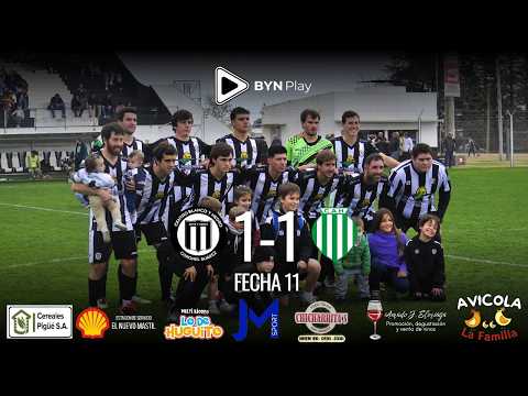 Fecha 11 Torneo Apertura Liga Regional de Coronel Suarez-Blanco Y Negro 1-1 CA Huanguelen