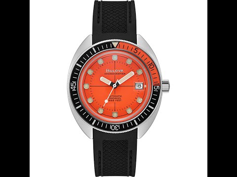 Bulova 96B350 Oceanographer / Devil Diver / Die Teufels Uhr / Sommer Uhr / Farben Froh /