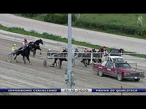 Aversa trotto 21 Ottobre 2020 - Prova di qualifica