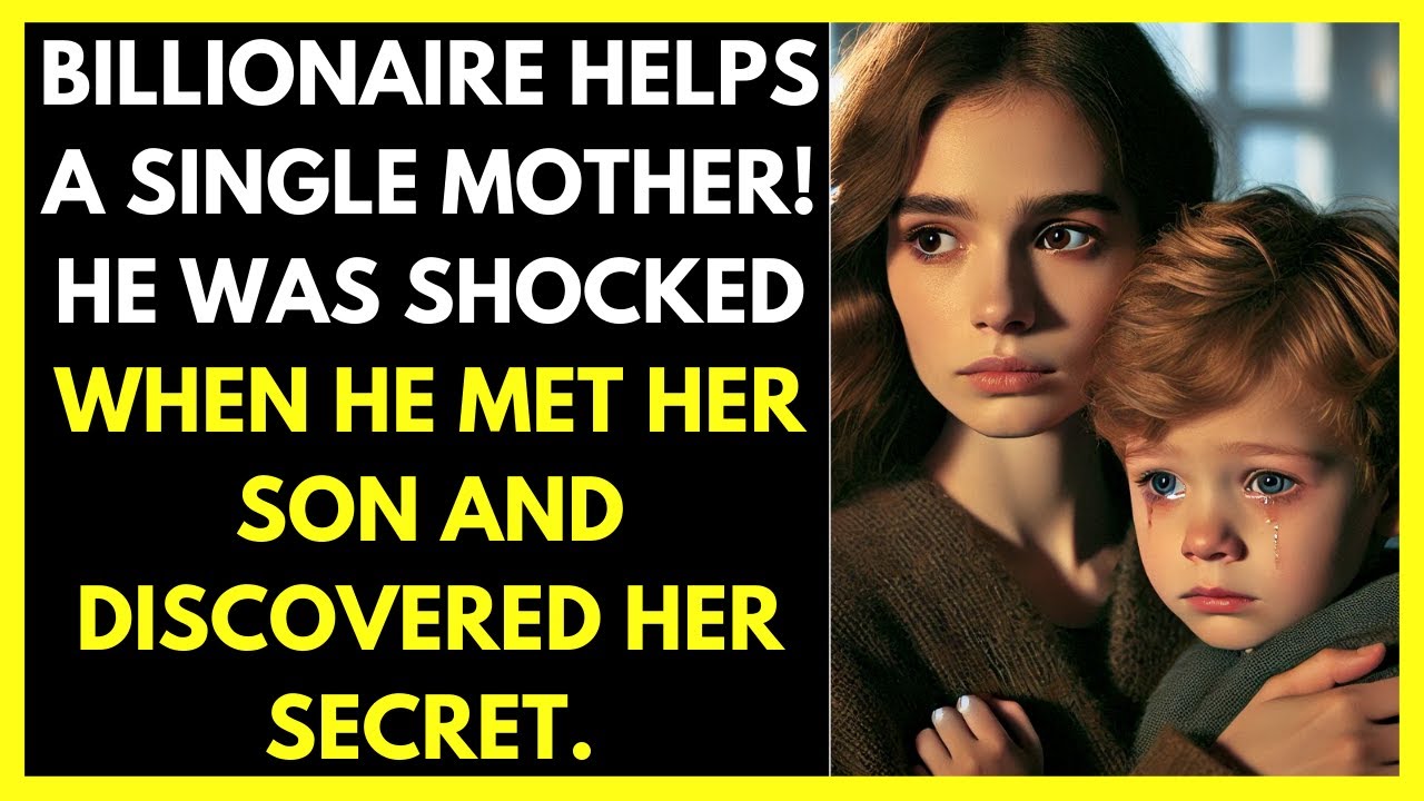 Billionaire Shelters a Poor Single Mother, But the Secret She Was Hiding...
