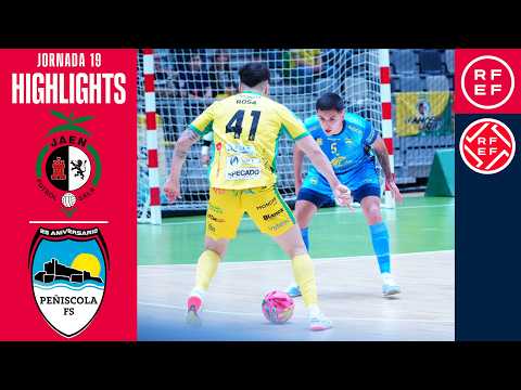 Resumen #PrimeraDivisiónFS | Jaén Paraíso Interior 4-4 Servigroup Peñíscola | Jornada 19