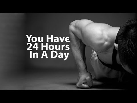 You Have Only 24 Hours In A Day - Best Short Motivational Speech.... Must Watch this Video..