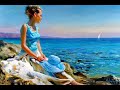 24🍒Prairie Sky... Jeff Wahl, Beautiful Beach Painting