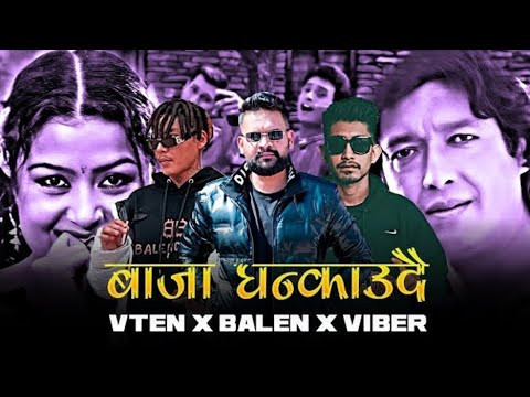 VTEN - Baja Ghankaudai X Hip Hop Song Remix Version | Ft.Vten x Viber x Balen | MrBeat1K