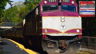 Download Lagu Amtrak, MBTA, And CSX In Wellesley, MA Thumbnail