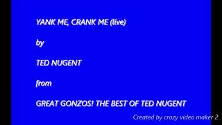 Yank Me  Crank Me  live