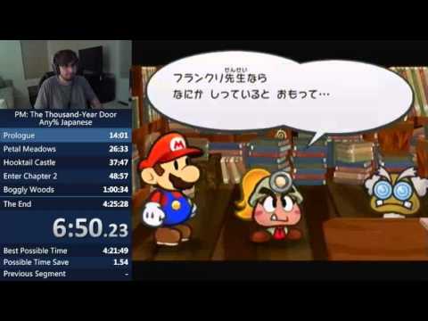 Paper Mario: The Thousand-Year Door Any% in 4:19:35 by Almo