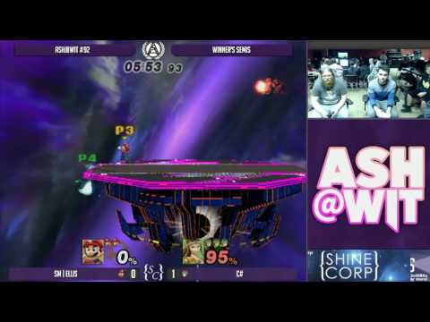 SM | Ellis (Mario) vs C# (Zelda) - ASH@WIT #92 PM Winner's Semis