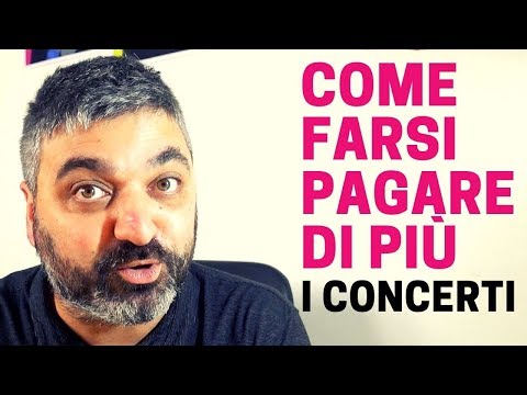 Come Farsi Pagare di Più i Concerti 🎸