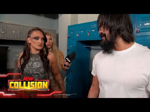 Kris Statlander gets advice from Yuta once again: 'Champions bounce back' | AEW Collision, 7/19/25