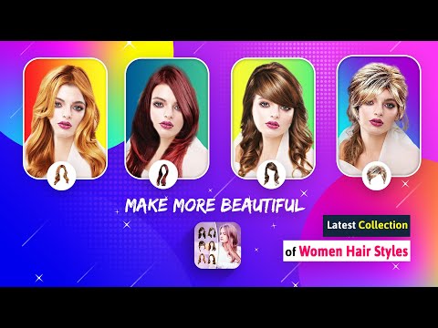 Women Hair Style Photo Editor Video