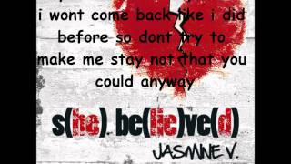 Jasmine V - This Isn&#39;t Love (lyrics on screen)