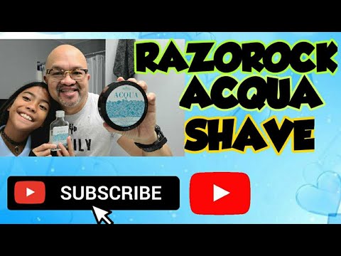 #RAZOROCK ACQUA SHAVE