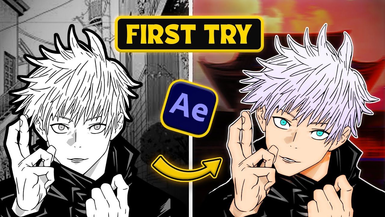 How I Made Manga Animation Using After Effects