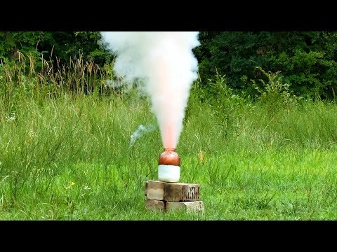 Поджигаем 2 кг ракетного топлива