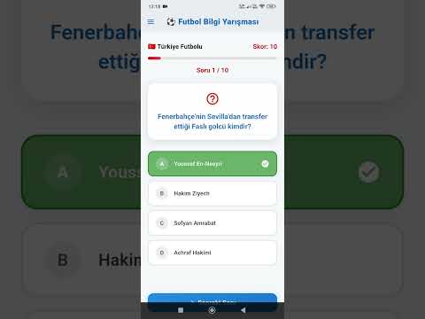 Futbol Bilgi Yarışması