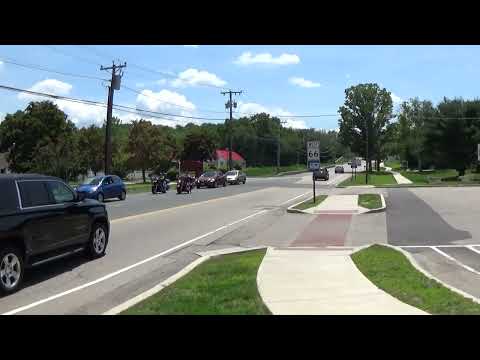 Video of Marlborough, CT. four corners, Rte. 66 & Main St. (0:48 min.)