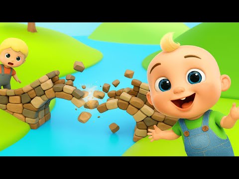 Podul de Piatră s-a Dărâmat! 🎶 | Cântece si desene pentru copii de la | TAI TAI