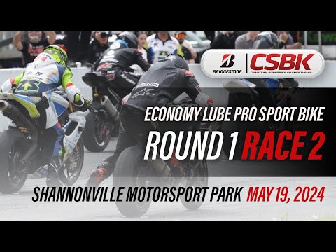 2024 Bridgestone CSBK - Economy Lube Pro Sport Bike Round 1, Race 2 at Shannonville
