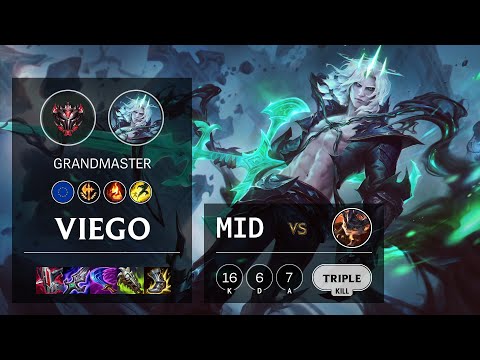 Viego Mid vs Rumble - EUW Grandmaster Patch 11.8