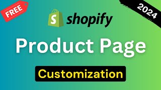 Shopify Product Page Customization ✅  Move Product Description on Shopify