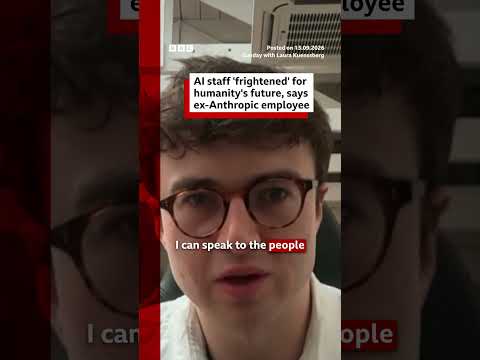 AI staff 'genuinely frightened' for humanity's future, says ex-Anthropic employee.#AI #BBCNews