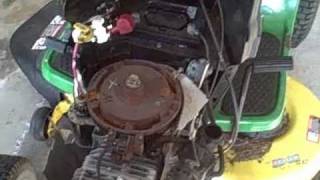 Part 1 - How to Repair Briggs/John Deere LA115 19.5 HP Engine - Troubleshooting