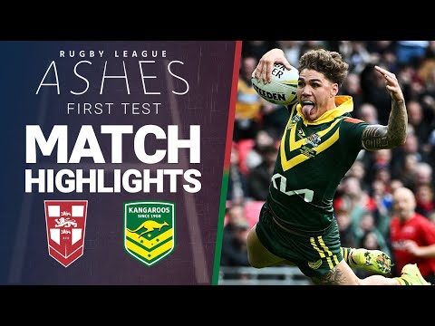 NRL Highlights | 2025 Ashes | England v Kangaroos | Match Highlights | 1st Test