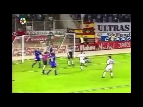 Albacete 1 - Real Madrid 1. Season 95/96. Matchday 10