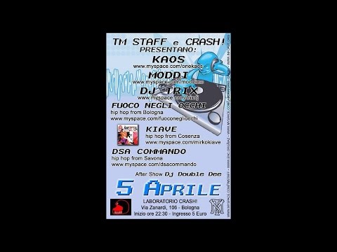Moddi - Freestyle @ Crash Bologna (Italy - 2008)