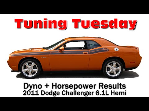 Dyno Testing: 2011 Dodge Challenger Hemi - 15 Horsepower Gained