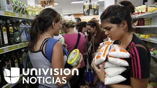 Venezolanos cruzan a Colombia en busca de alimentos y medicinas que no encuentran en su país