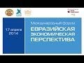 II Международный форум «Евразийская экономическая перспектива» 