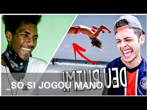 [REACT] DESAFIO TENTE NÃO RIR - DESASTROSO SALTO MORTAL! (Marcos Coelho)