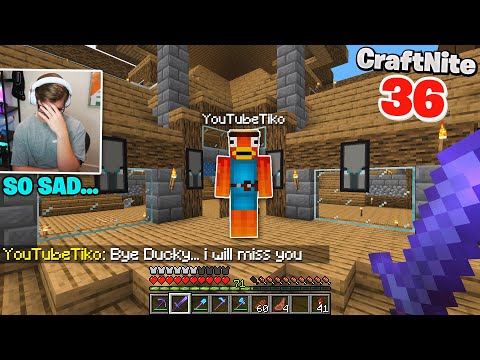 CraftNite: #36 - I moved out of Tiko's House... (so sad)