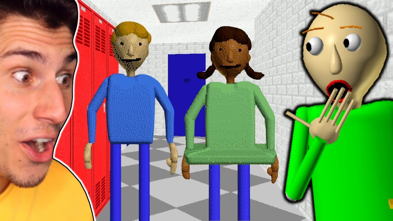 Baldi's Basics Plus Now Has KIDS IN THE SCHOOL!