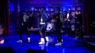Le1f performing "wut" @ The David Letterman Show