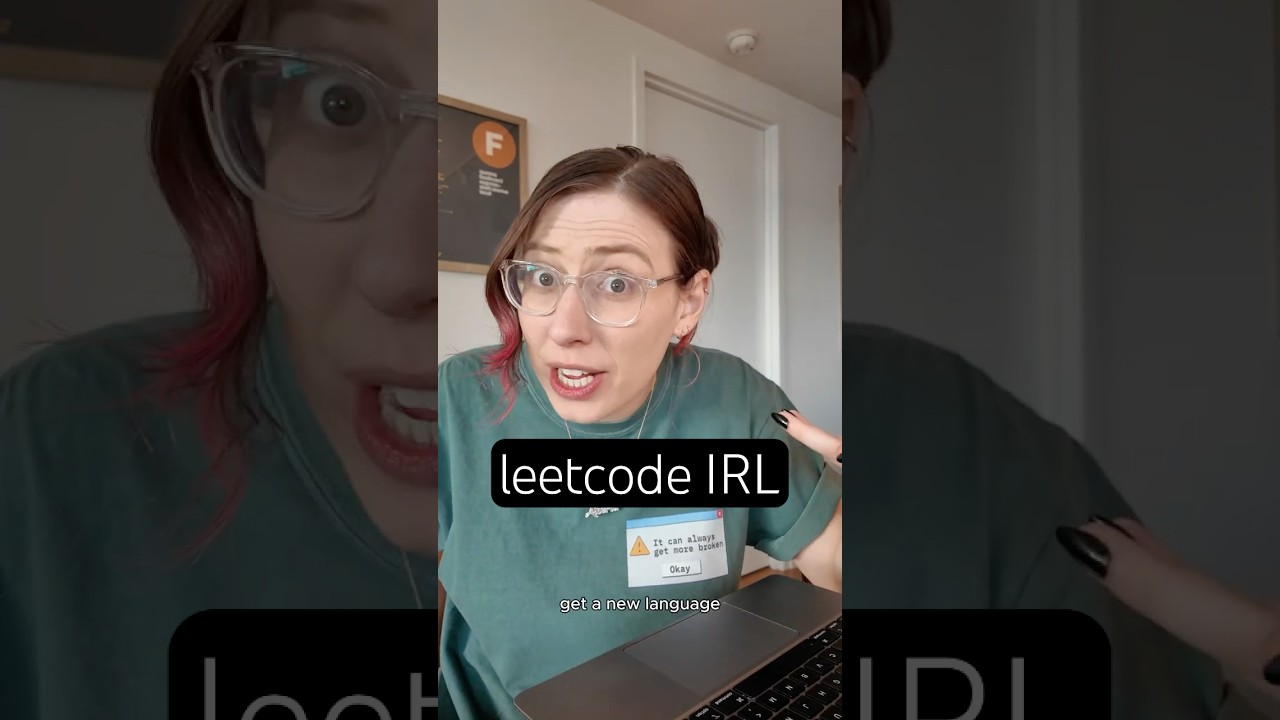 Leetcode questions IRL 🙃