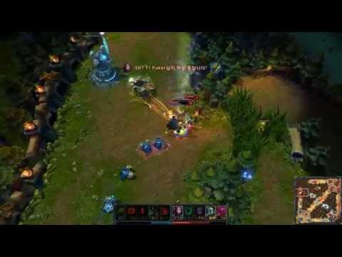 SKT T1 Faker   LeBlanc vs Ziggs   CJ Entus Lustboy KR LOL SoloQ Highlights