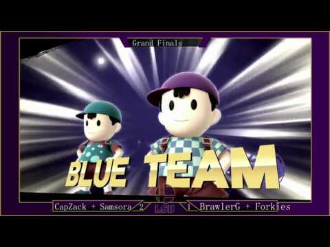 Lust 19 Smash 4 Doubles Grand Finals Samsora/Cpt. Zack vs. Brawlerg31/Forkies