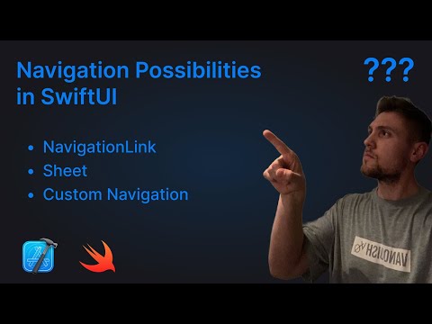 SwiftUI Navigation Techniques (NavigationLink, Custom Navigation, Sheets) - Navigation Can be Easy