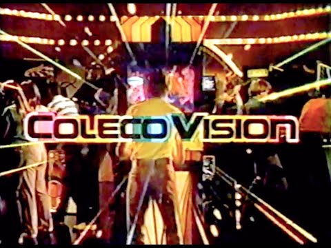 Coleco Vision Video Game Console * Retro TV Commercial 1982 * Donkey Kong * Cosmic Avenger * Zaxxon
