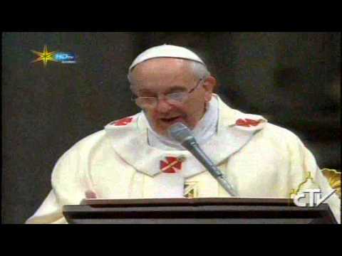 HOMILÍA DO PAPA FRANCISCO - 2 FEVEREIRO 2014