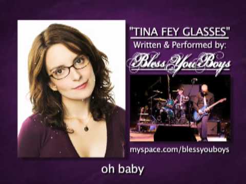 Tina Fey Glasses by Bless You Boys