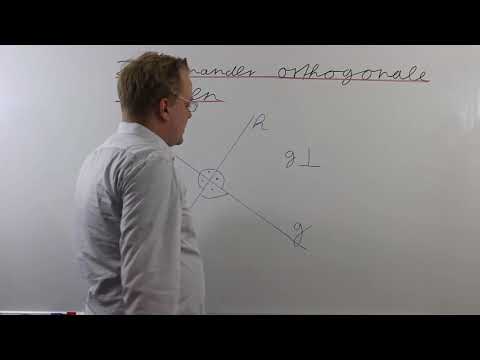 Orthogonal lines, 5th grade