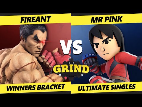 The Grind 249 - FireAnt (Kazuya) Vs. Mr. Pink (Mii Brawler) Smash Ultimate - SSBU