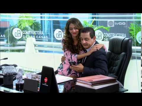 Nachito tiró por el suelo a Rubí por Nelly Francesca - Al fondo hay sitio - 21/05/2015