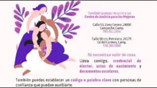 #NoEstásSola. #Campeche