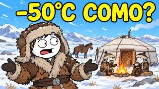 Mongólia: A engenhosidade humana contra o frio de -50°C
